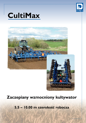 Disk çinko tırmığı DAL-BO CultiMax 550