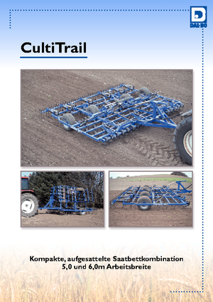 Disc-zinc harrow DAL-BO CultiTrail 600