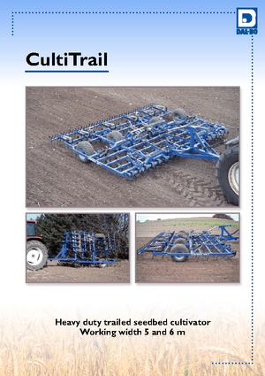 Disc-zinc harrow DAL-BO CultiTrail 600