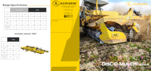 Disc-zinc harrow Agrisem Disc-O-Mulch R 6.00