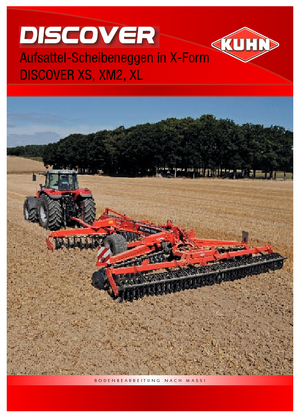 Disc-zinc harrow Kuhn Discover XM2 32