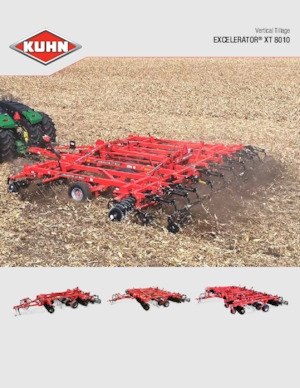 Disk çinko tırmığı Kuhn Excelerator 8010-25