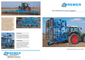 Disc-zinc harrow Bremer GF 9