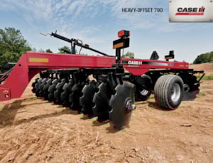 Disk çinko tırmığı Case IH Heavy-Offset 790