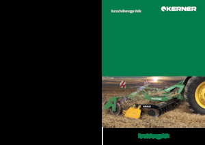 Disk çinko tırmığı Kerner Helix H 550