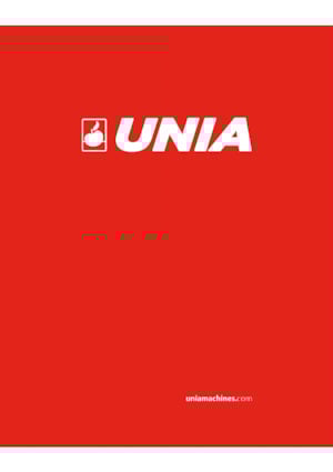 Disc-zinc harrow Unia Ceres XL 3C