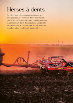 Disc-zinc harrow Väderstad NZ Aggressive 900