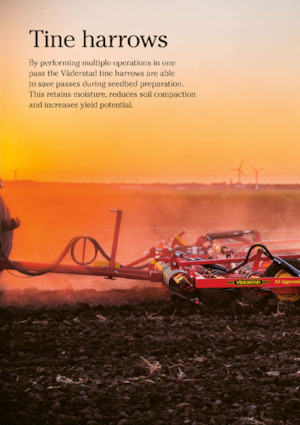 Disk çinko tırmığı Väderstad NZ Mounted 500