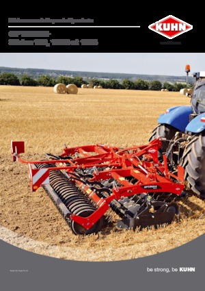 Disk çinko tırmığı Kuhn Optimer 4003