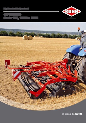 Disk çinko tırmığı Kuhn Optimer 4003