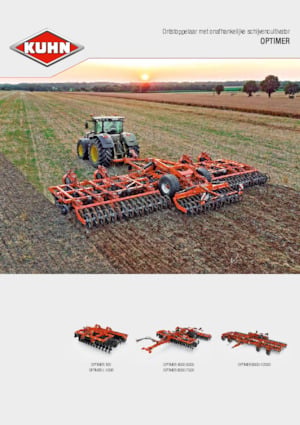Disc-zinc harrow Kuhn Optimer L 350