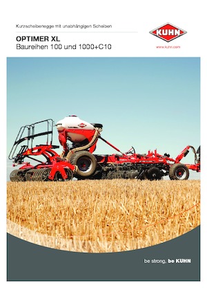 Disc-zinc harrow Kuhn Optimer XL 400