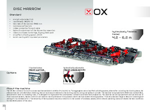 Disc-zinc harrow Expom® OX 