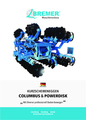 Disc-zinc harrow Bremer Powerdisk 381