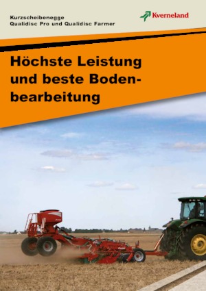 Disc-zinc harrow Kverneland Qualidisc Farmer 4000 F