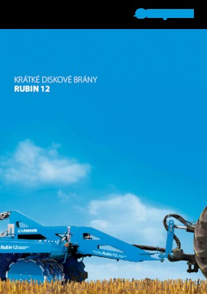 Disc-zinc harrow Lemken Rubin 12/500 KUA