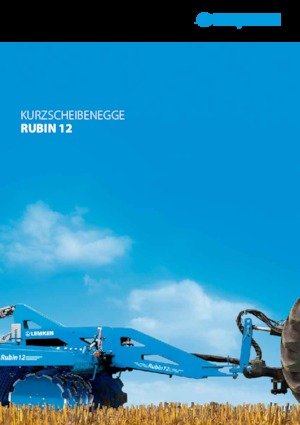 Disc-zinc harrow Lemken Rubin 12/500 KUA