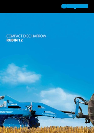 Disc-zinc harrow Lemken Rubin 12/500 KUA
