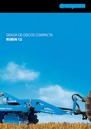 Disc-zinc harrow Lemken Rubin 12/500 KUA