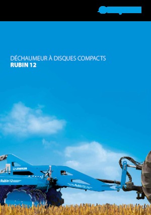 Disc-zinc harrow Lemken Rubin 12/500 KUA