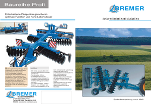 Disc-zinc harrow Bremer SE 340/61