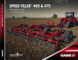 Disc-zinc harrow Case IH Speed-Tiller 465 8.2