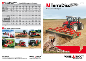 Disk çinko tırmığı Vogel & Noot TerraDisc 500 Hydro