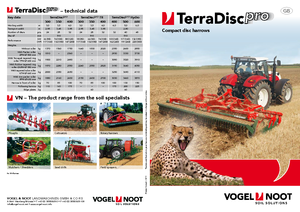 Disk çinko tırmığı Vogel & Noot TerraDisc 500 Hydro