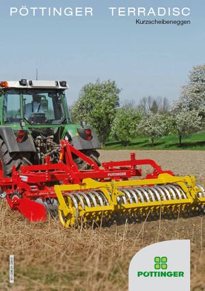 Disc-zinc harrow Pöttinger Terradisc 3000