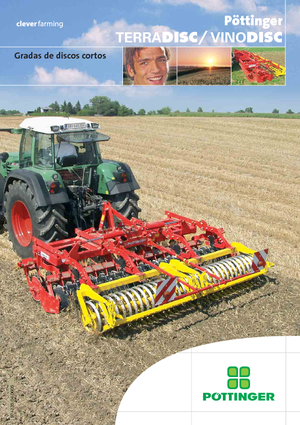 Disc-zinc harrow Pöttinger Terradisc 3000