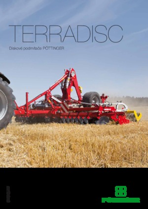 Disc-zinc harrow Pöttinger Terradisc  4001 T