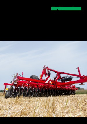 Disc-zinc harrow Pöttinger Terradisc 10001 T