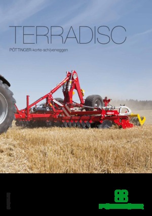 Disc-zinc harrow Pöttinger Terradisc  4001 T