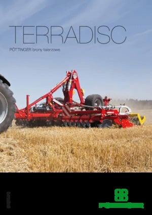 Disc-zinc harrow Pöttinger Terradisc  4001 T