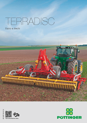 Disc-zinc harrow Pöttinger Terradisc  4001 T