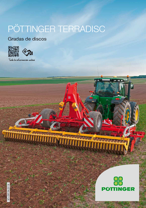 Disc-zinc harrow Pöttinger Terradisc  4001 T