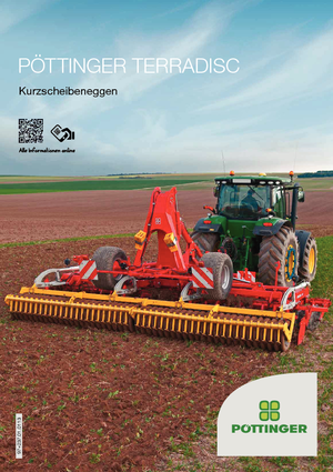 Disc-zinc harrow Pöttinger Terradisc  4001 T