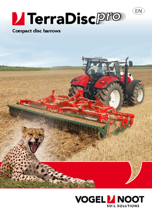 Disc-zinc harrow Vogel & Noot TerraDisc pro 300