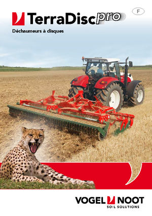 Disk çinko tırmığı Vogel & Noot TerraDisc pro 300
