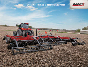 Disk çinko tırmığı Case IH True-Tandem 370 33.9