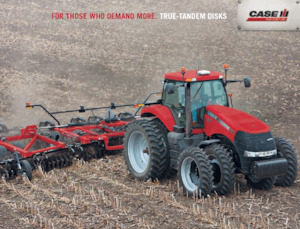 Disk çinko tırmığı Case IH True-Tandem 340 31.8