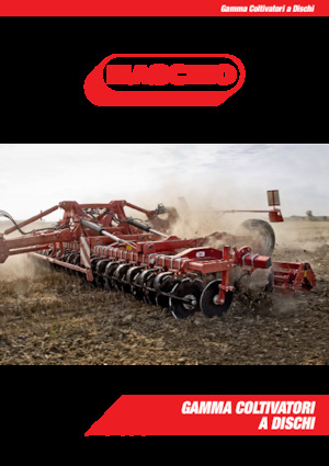 Disk çinko tırmığı Maschio Ufo fixed frame 300