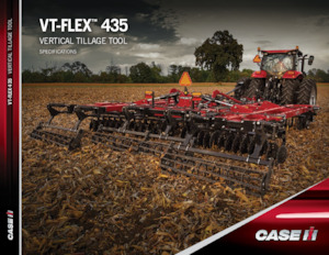 Disk çinko tırmığı Case IH VT-Flex 435 23