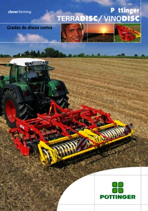 Disc-zinc harrow Pöttinger Vinodisc 120