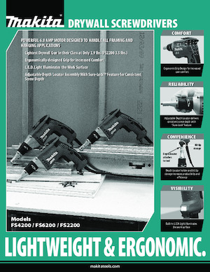 Drills & Screw Drivers Makita FS6200
