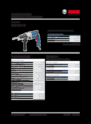 Drills & Screw Drivers Bosch GBM 13-2 RE