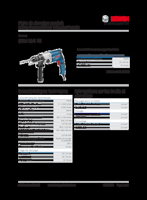Drills & Screw Drivers Bosch GBM 13-2 RE