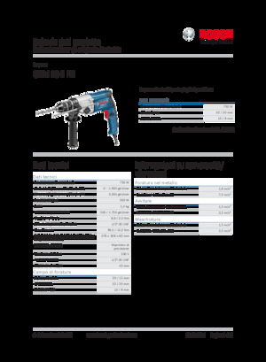 Drills & Screw Drivers Bosch GBM 13-2 RE