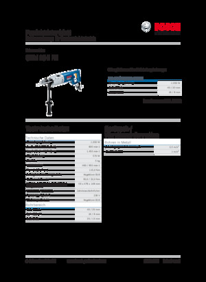 Drills & Screw Drivers Bosch GBM 16-2 RE