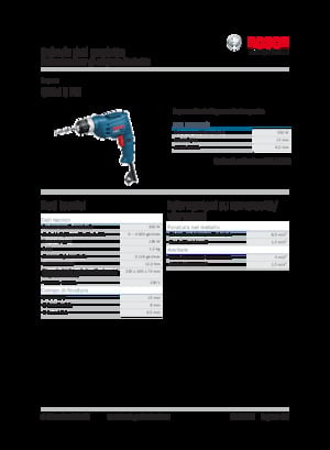 Drills & Screw Drivers Bosch GBM 6 RE
